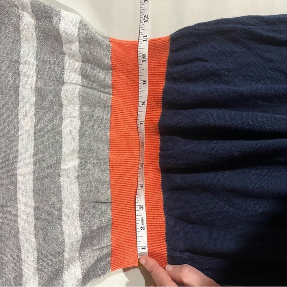 BODEN ~ Striped Color Block Sweater Dress Cashmere Angora Blend - Picture 8 of 9